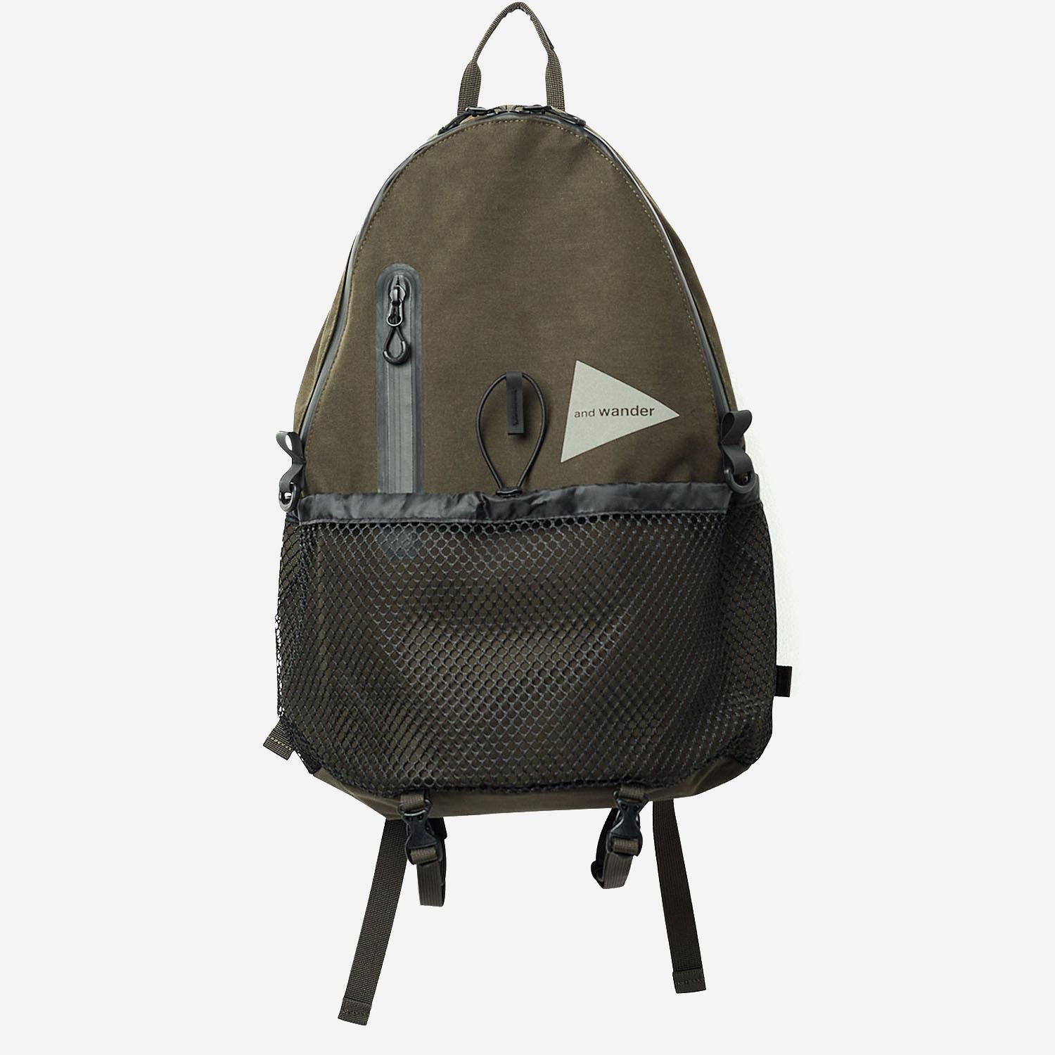 ZAINO IN MISTO COTONE CON TASCA IN RETE 5745985223 181 AND WANDER 