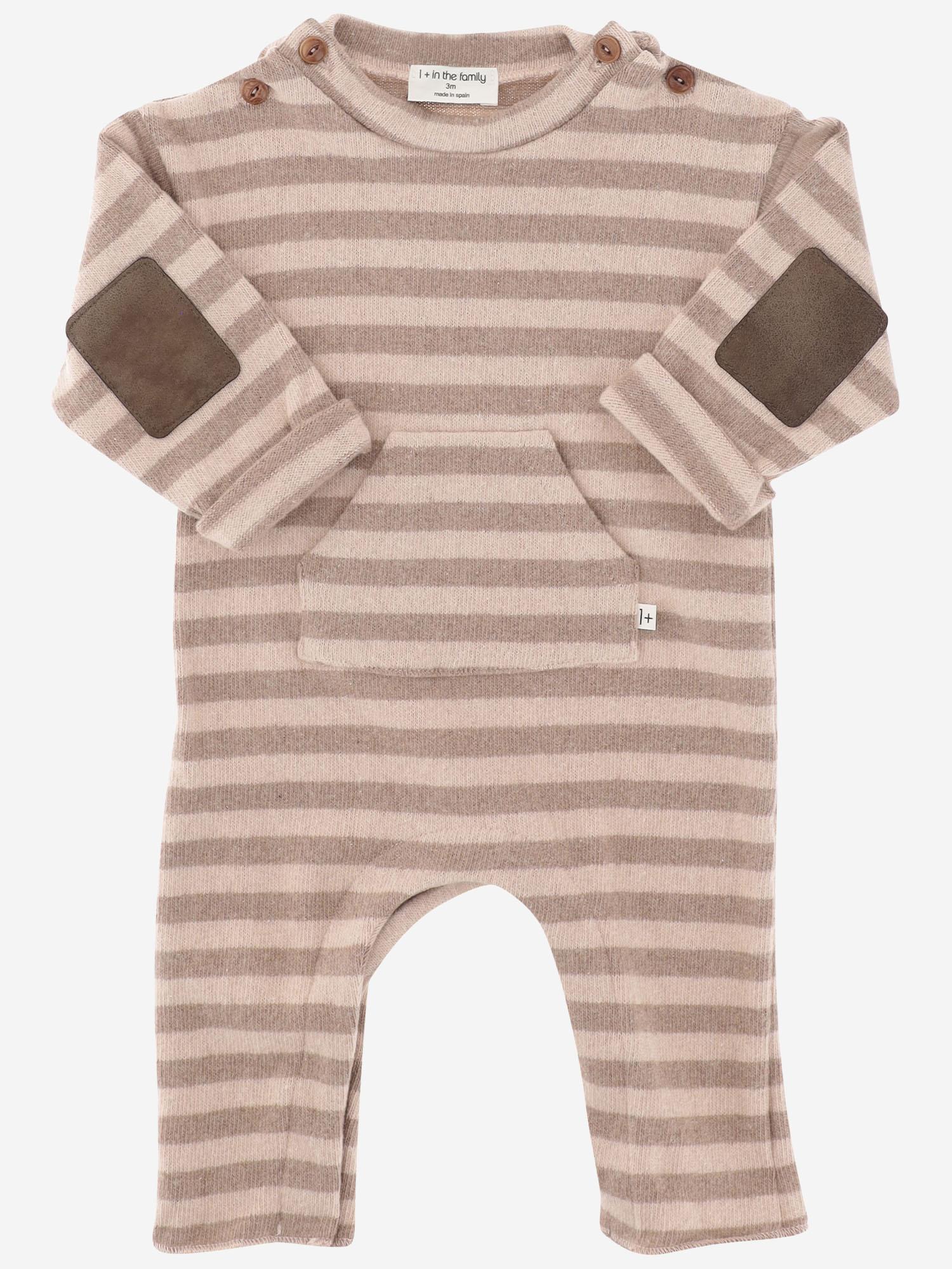 BODY IN MISTO COTONE STRETCH 25W162 NUDE 1+ IN THE FAMILY KIDS 