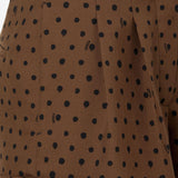 SHORTS IN LANA CON MOTIVO FALENA DOTS FR6690 AW7EF1UKN FENDI 