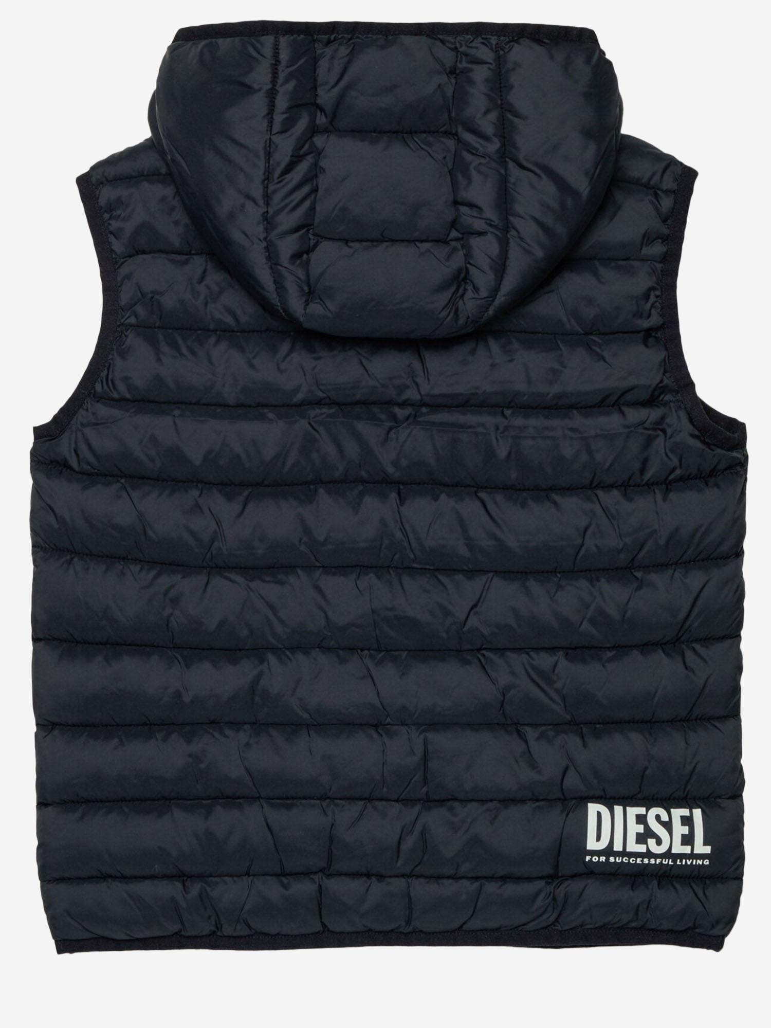 GILET IMBOTTITO CON LOGO J02696 KXBT0K900 DIESEL KIDS 