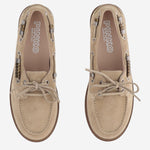 MOCASSINI GRACE IN CAMOSCIO CON DETTAGLI METALLO SD0539 P002I35 PINKO 