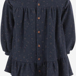 Abito con fantasia puntinata 25W171 DARKBLUE 1+ IN THE FAMILY KIDS 