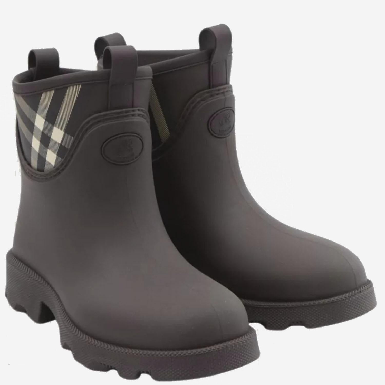 Stivaletti Marsh Stamp 8114732 BROWN/MAHOGANY IP CH BURBERRY 