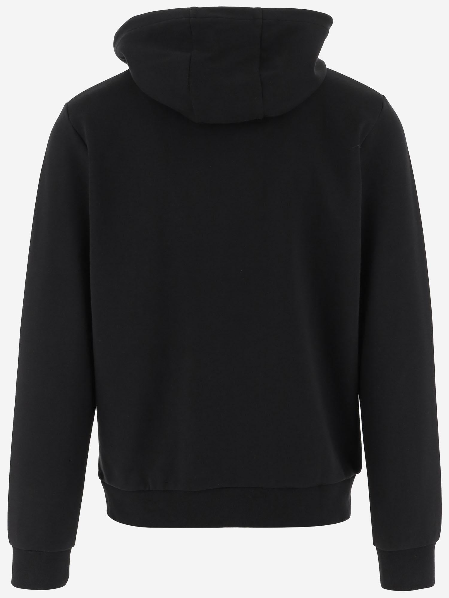 FELPA IN MISTO COTONE STRETCH CON LOGO CFWOSW2002MRUT5195 100 WOOLRICH 