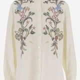 Camicia in lino 8B3AB826 9M4AM0 VALENTINO 