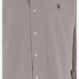 CAMICIA IN COTONE CON LOGO 710P00522 001 POLO RALPH LAUREN 