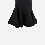 GONNA IN LANA CON ORLO ARRICCIATO 010822 3122900 DRIES VAN NOTEN 