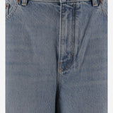 JEANS A GAMBA LARGA E VITA ALTA CH25UDP32253 44N CHLOE 