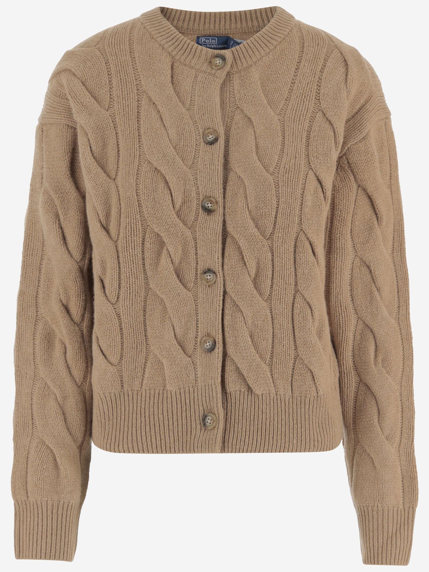 CARDIGAN IN LANA E CASHMERE 211972128 002 POLO RALPH LAUREN 