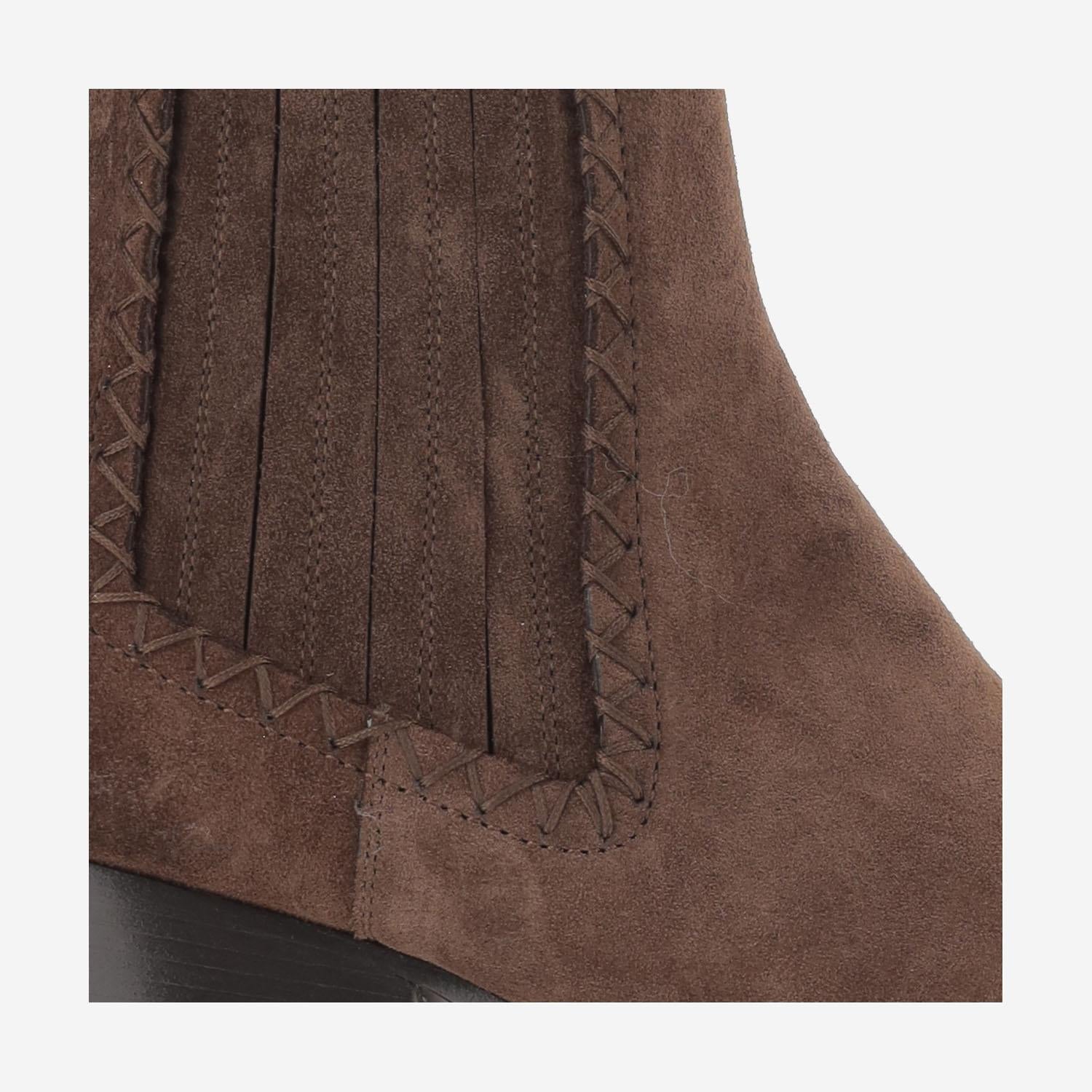 STIVALETTI VELOUR MUSTANG IN SUEDE SR490404 VELOURMUSTANG SARTORE 