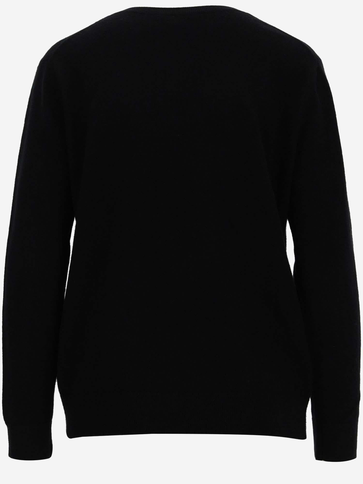 PULLOVER IN CASHMERE VR74978133 001BLK VINCE 