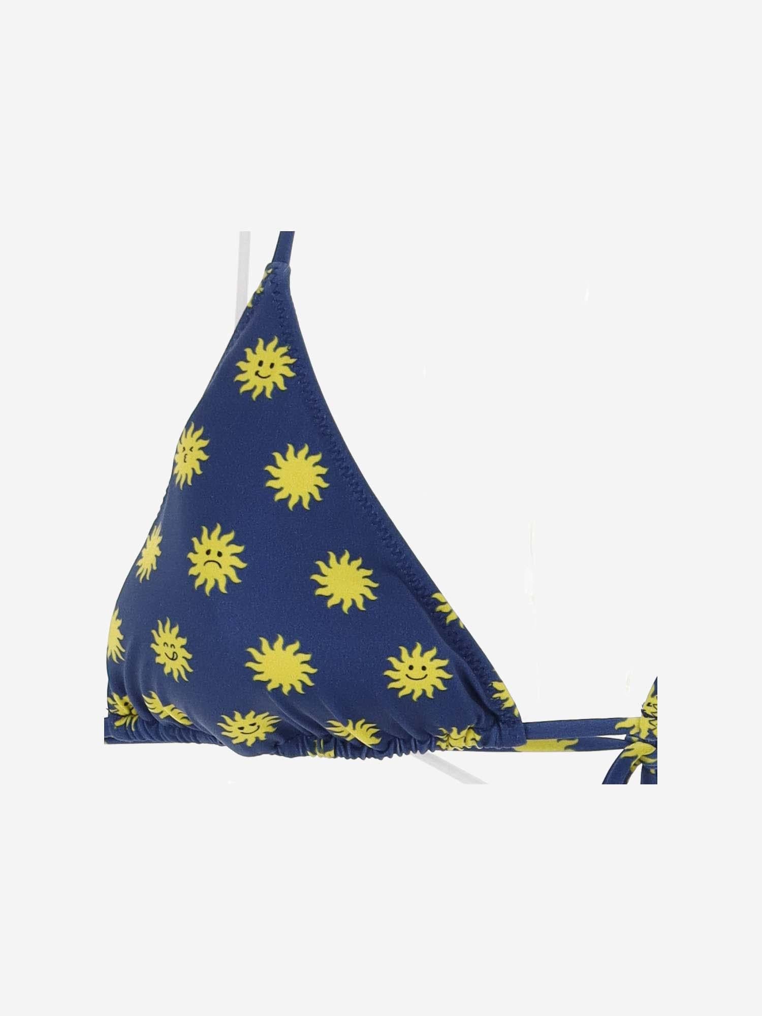 TOP BIKINI CON MOTIVO STAMPA GRAFICA LEH0001 04773F MC2 SAINT BARTH 