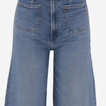 JEANS CON GAMBA AMPIA IN MISTO COTONE STRETCH 10765 2104RHL MOTHER 