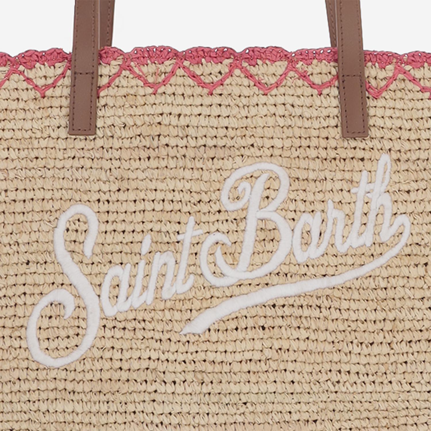 BORSA SHOPPING IN RAFIA RAFC002 00356L MC2 SAINT BARTH 