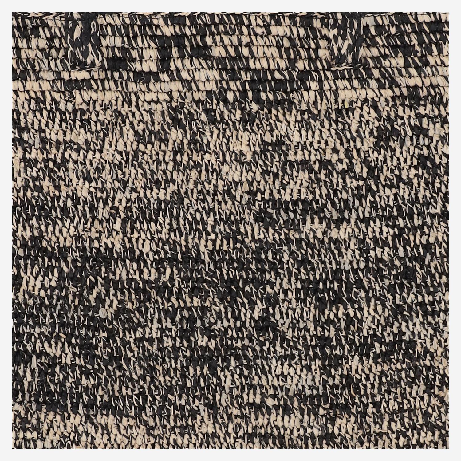 BORSA TOTE MEDIA VANILLA IN RAFIA VANILLA TIGA IBELIV 