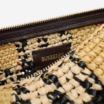 Pochette Margate in rafia 8124539 SAND BURBERRY 