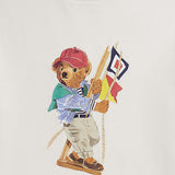 T-SHIRT POLO BEAR IN JERSEY DI COTONE 323A12428 001 POLO RALPH LAUREN KIDS 