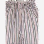 PANTALONI IN MISTO LINO CON MOTIVO A RIGHE 04618057 361 BABE & TESS KIDS 
