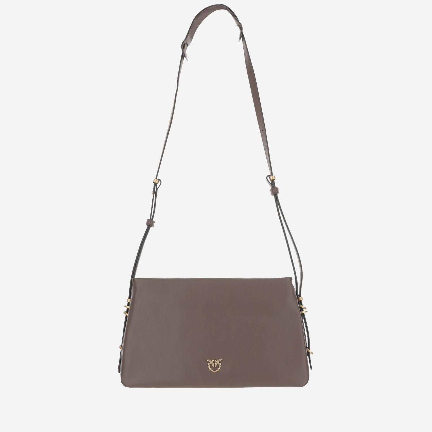 BORSA A TRACOLLA IN PELLE 105161 A0QOL74Q PINKO 