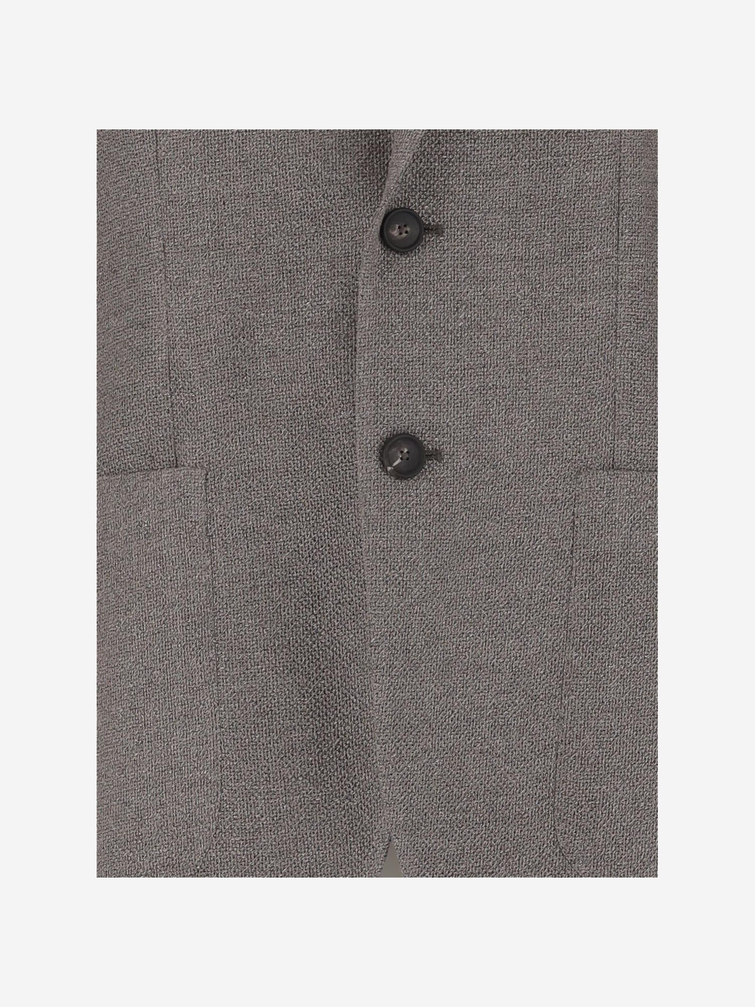 GIACCA MONOPETTO IN SETA E LANA 1SMC22K 440038T3167 TAGLIATORE 