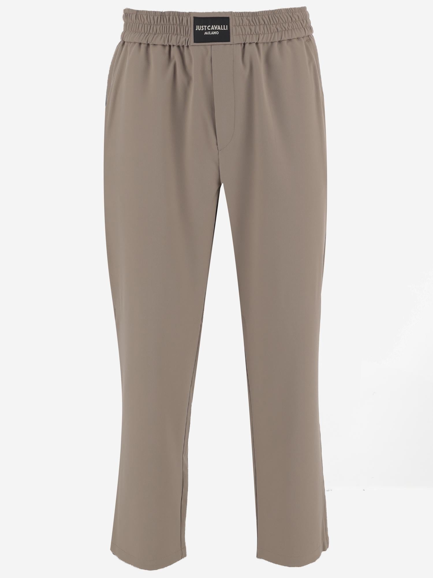 PANTALONI DA JOGGING CON LOGO 80OAA127 N0705751 JUST CAVALLI 