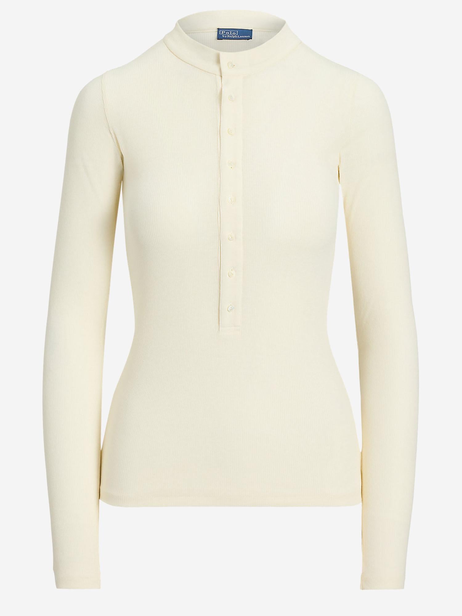 MAGLIA IN COTONE A COSTE 211A96262 003 POLO RALPH LAUREN 