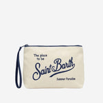 POCHETTE ALINE CON LOGO ALI0047 00196L MC2 SAINT BARTH 