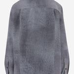 CAMICIA IN SUEDE EFFETTO SFUMATO 859914 V66X04690 BOTTEGA VENETA 
