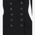 GIACCA DOPPIOPETTO IN PANNO LANA F27HDT HU2BBN0000 DOLCE & GABBANA 