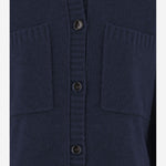 CARDIGAN IN LANA E  CASHMERE 25517101 90 ALLUDE 