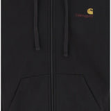 FELPA AMERICAN SCRIPT IN MISTO COTONE CON LOGO I033063 89XX CARHARTT WIP 