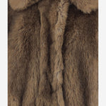 GIUBBOTTO LENA IN PELLICCIA SINTETICA 66354 915587011 STAND STUDIO 