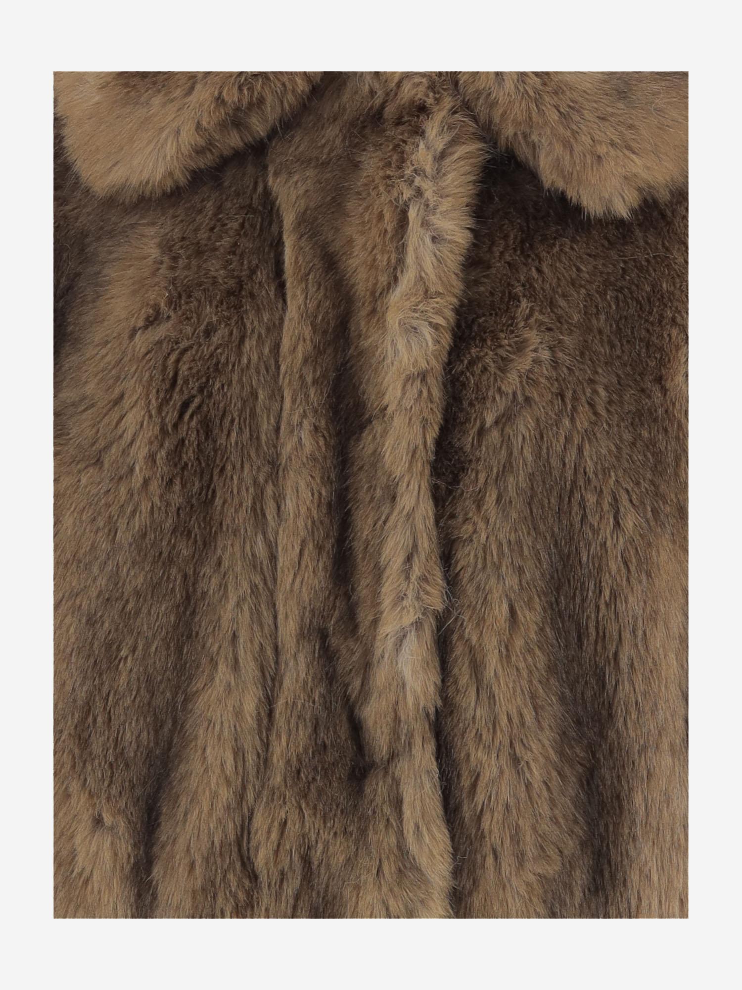 GIUBBOTTO LENA IN PELLICCIA SINTETICA 66354 915587011 STAND STUDIO 