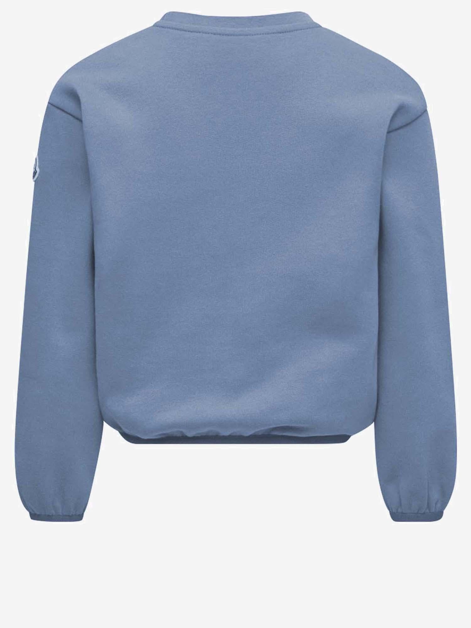 FELPA IN COTONE CON LOGO TEDDY 8G00021899PS 717 MONCLER ENFANTS 