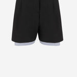 PANTALONI CORTI IN misto cotone MP1959 1UPXF0002 MIU MIU 