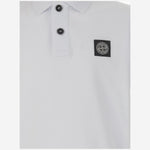 POLO IN COTONE STRETCH CON LOGO 2200002 S0018V1001 STONE ISLAND KIDS 