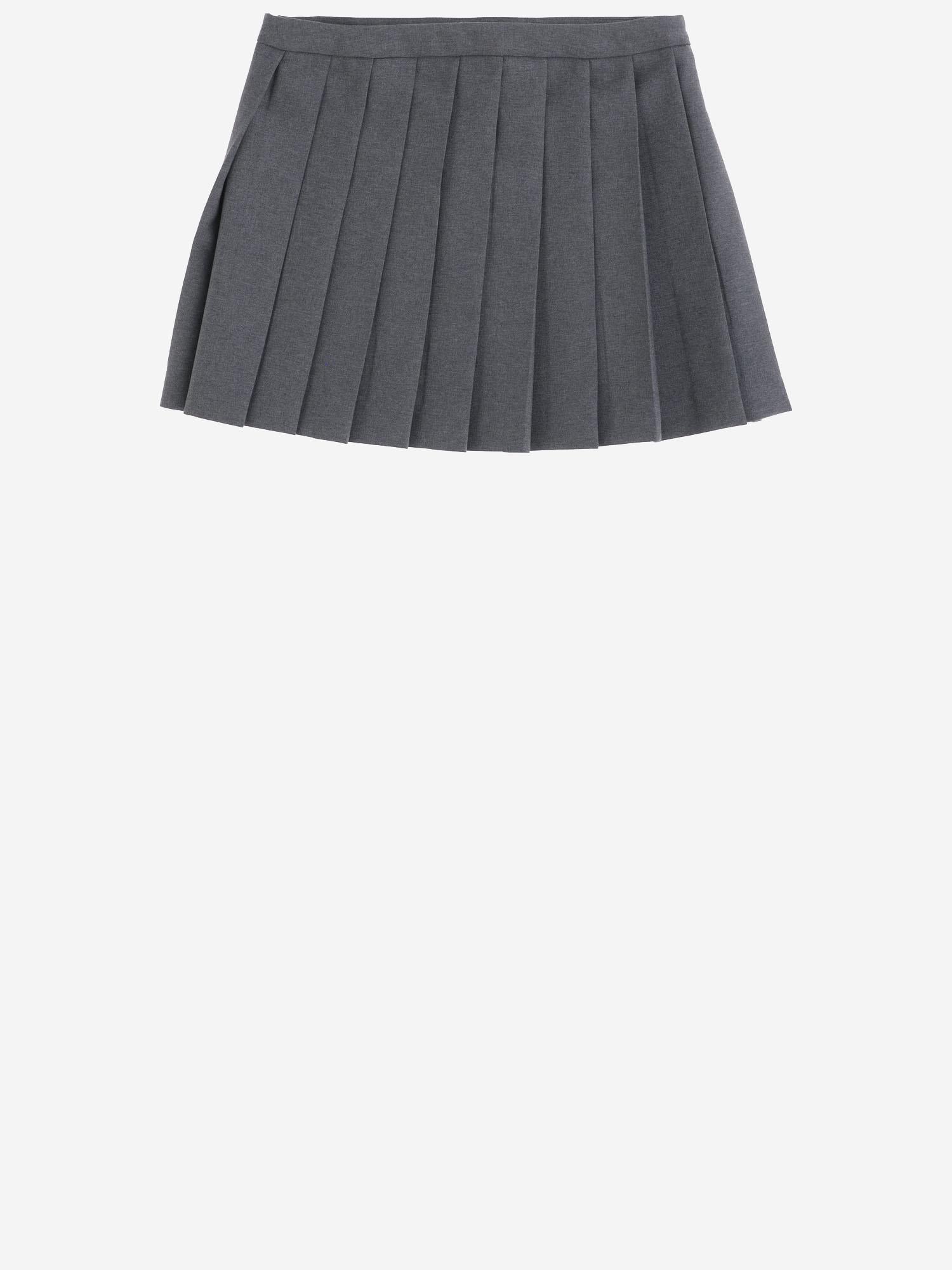 GONNA A PIEGHE IN LANA 828488 XWA1Z1401 GUCCI KIDS 
