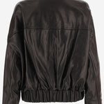 GIACCA ODINO IN PELLE 6188729 200 KHAITE 