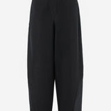 PANTALONI PHEBE IN LANA A GAMBA AMPIA<BR/> WTR36 FAW280099 DARKPARK 
