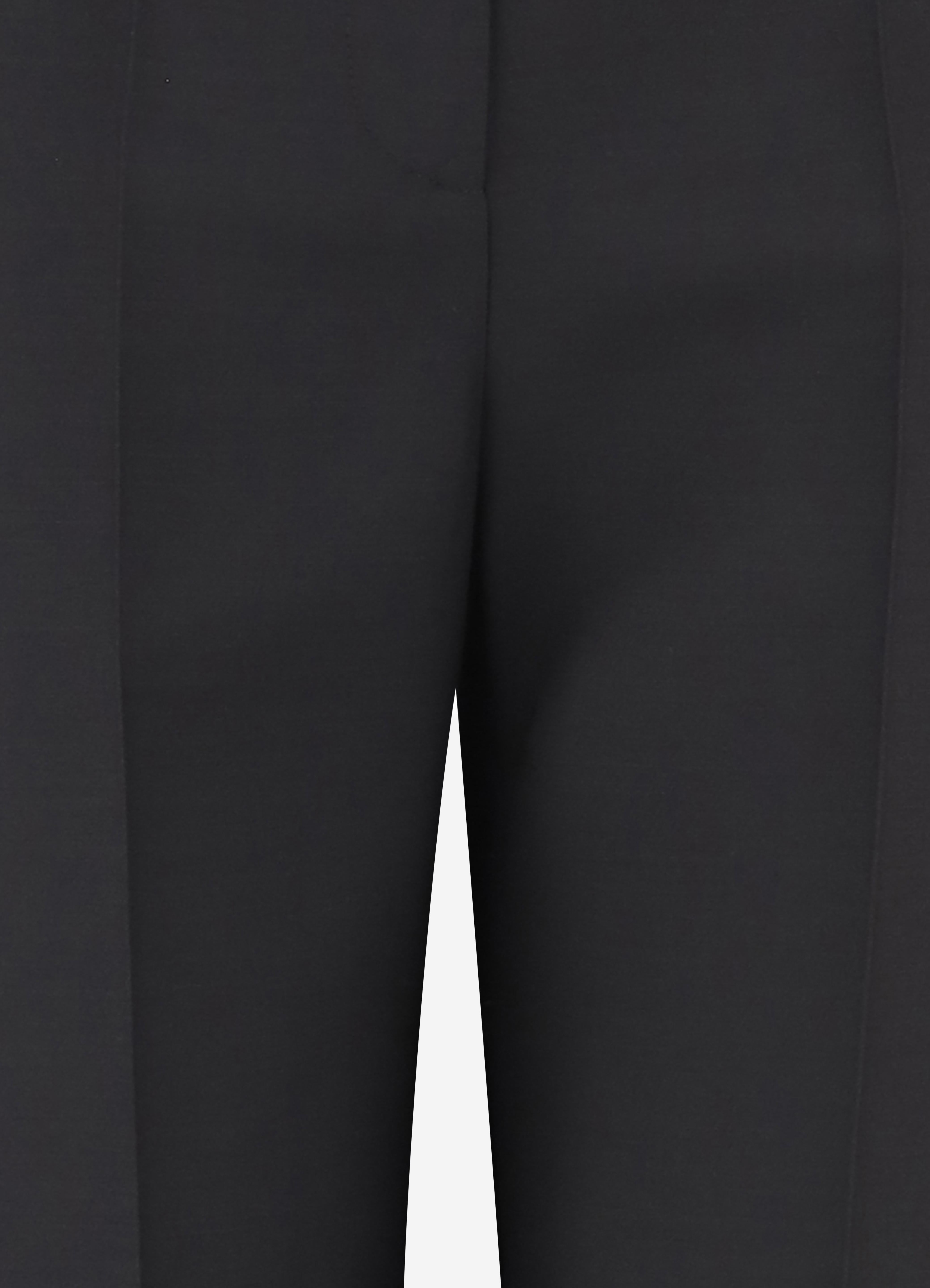 PANTALONI A GAMBA AMPIA IN LANA E SETA 7B0RB6S0 1CF0NO VALENTINO 