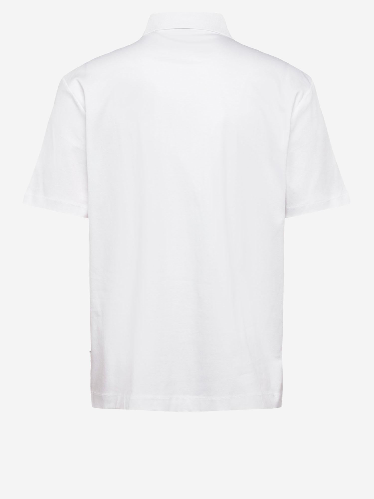 Polo in cotone con logo 50555829 100 HUGO BOSS 