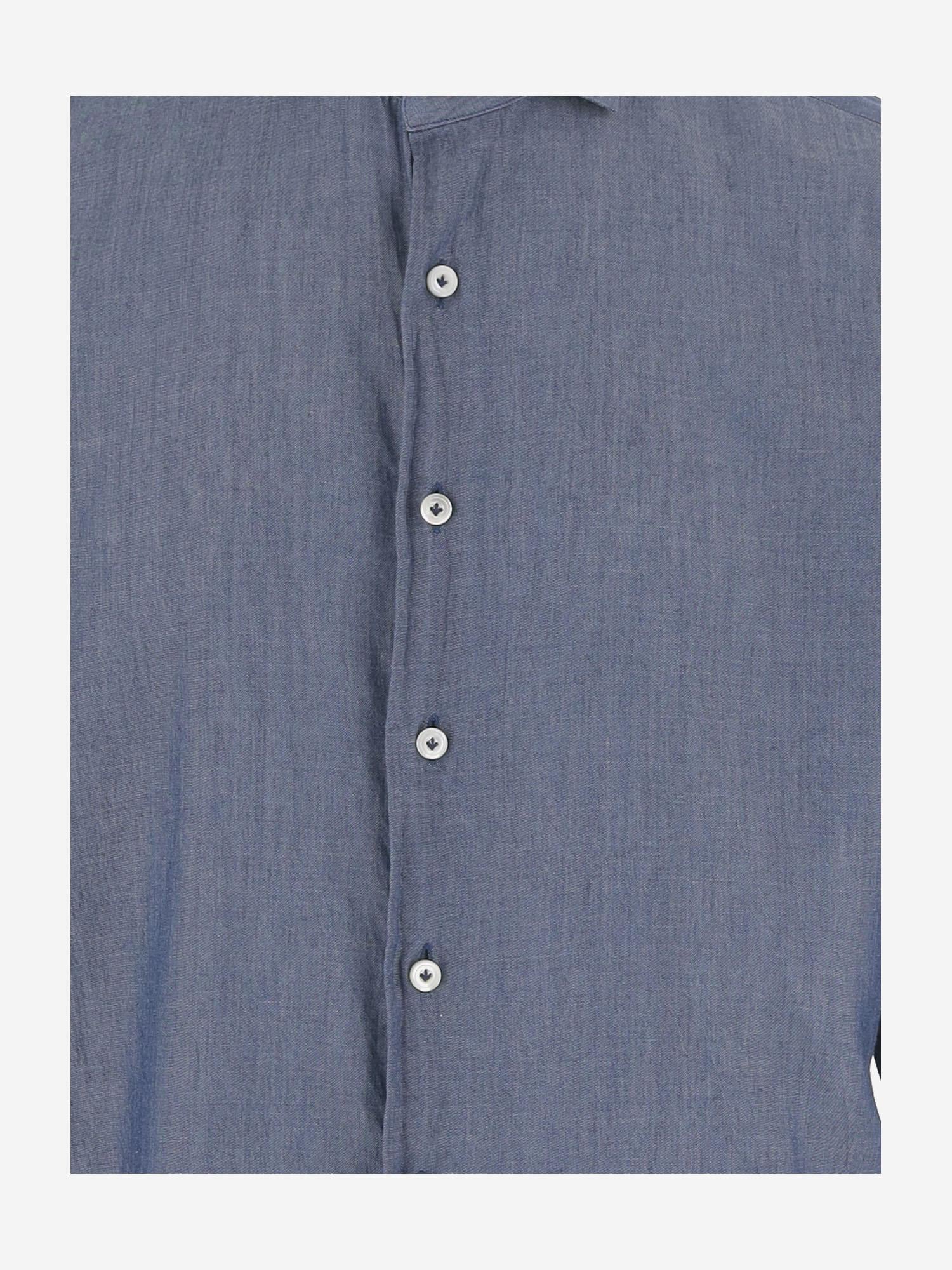 CAMICIA IN DENIM DI COTONE BP13G7T 76A1621 GHERARDI 