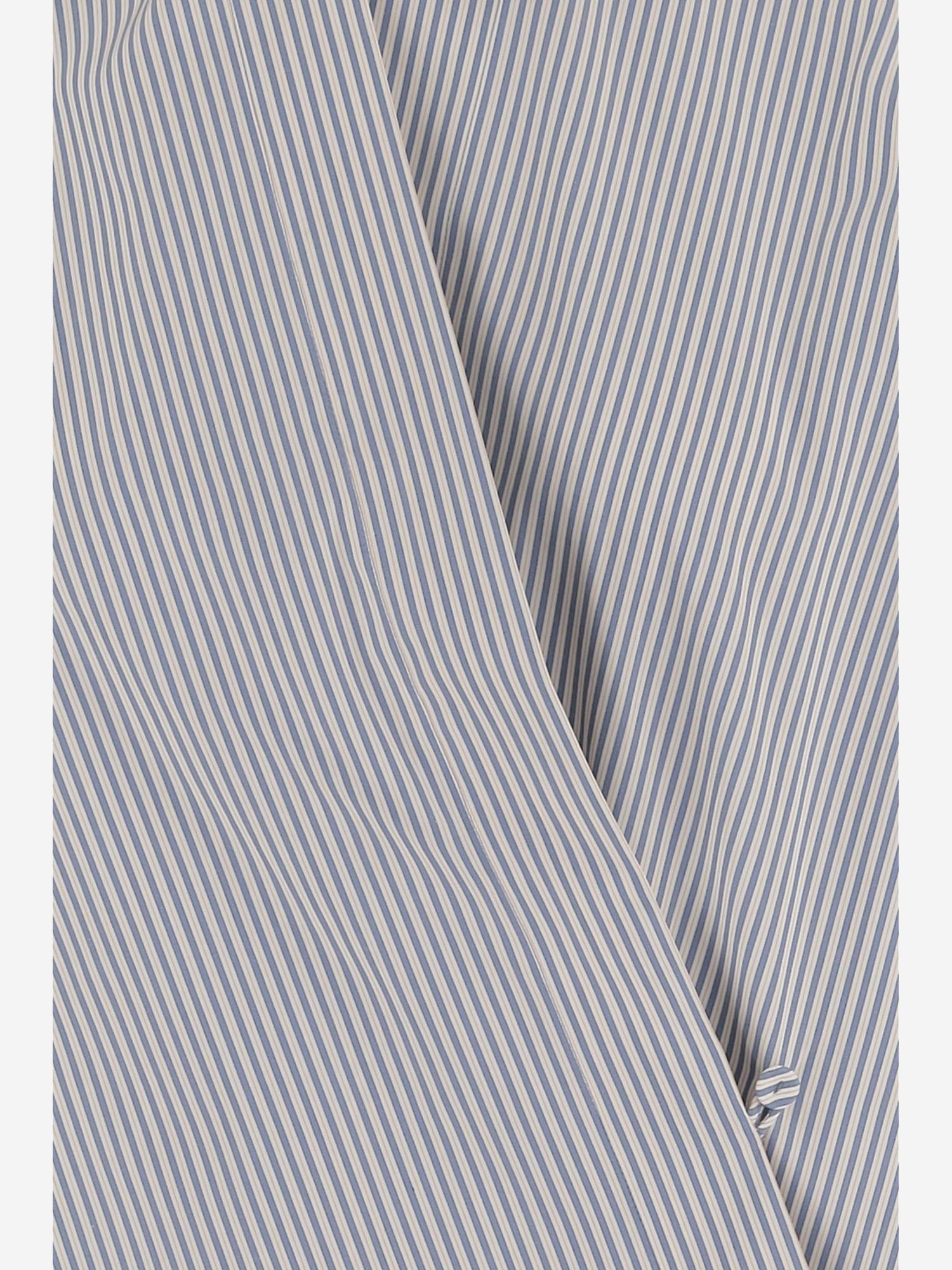 CAMICIA IN COTONE CON MOTIVO A RIGHE FS8318 AVJXF1UKD FENDI 