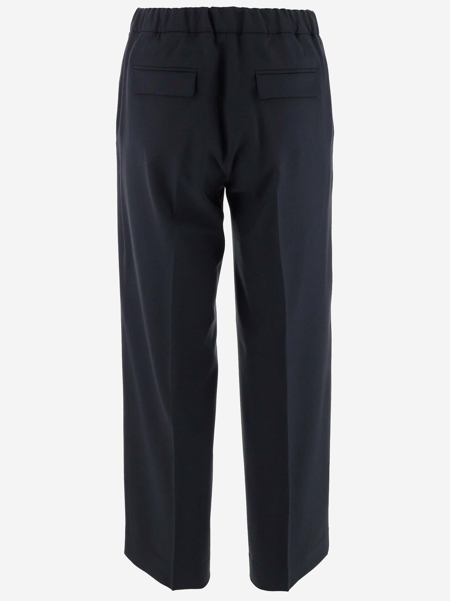 PANTALONI IN MISTO LANA SABINA 12015 QL2 
