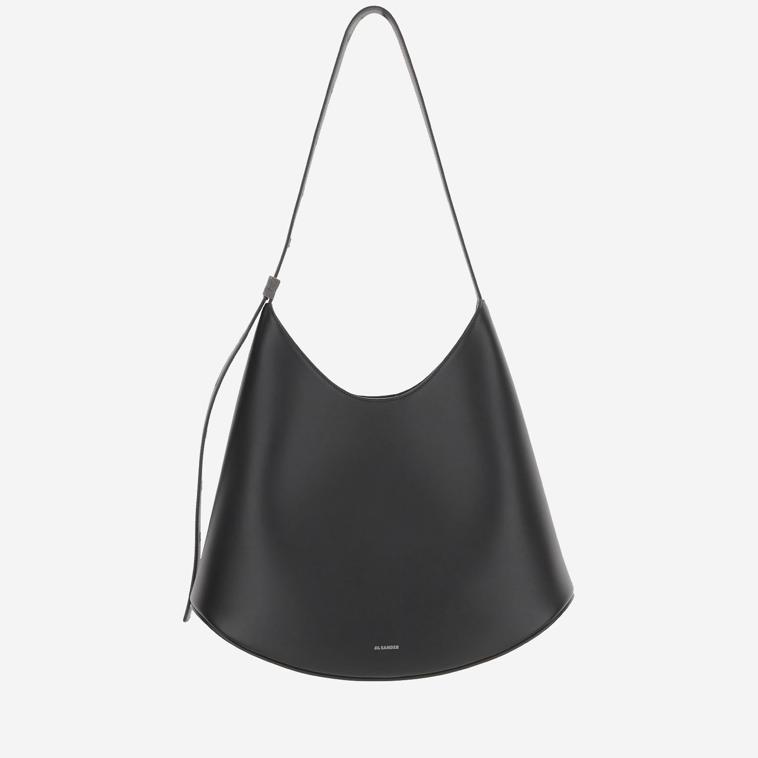 BORSA A SPALLA ELDORADO MEDIA IN PELLE J08ZH0061 P8354001 JIL SANDER 