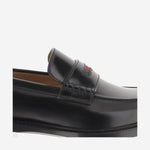 Mocassino in pelle con dettaglio Web 838136 AAEYD1060 GUCCI 