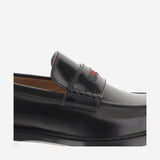 Mocassino in pelle con dettaglio Web 838136 AAEYD1060 GUCCI 
