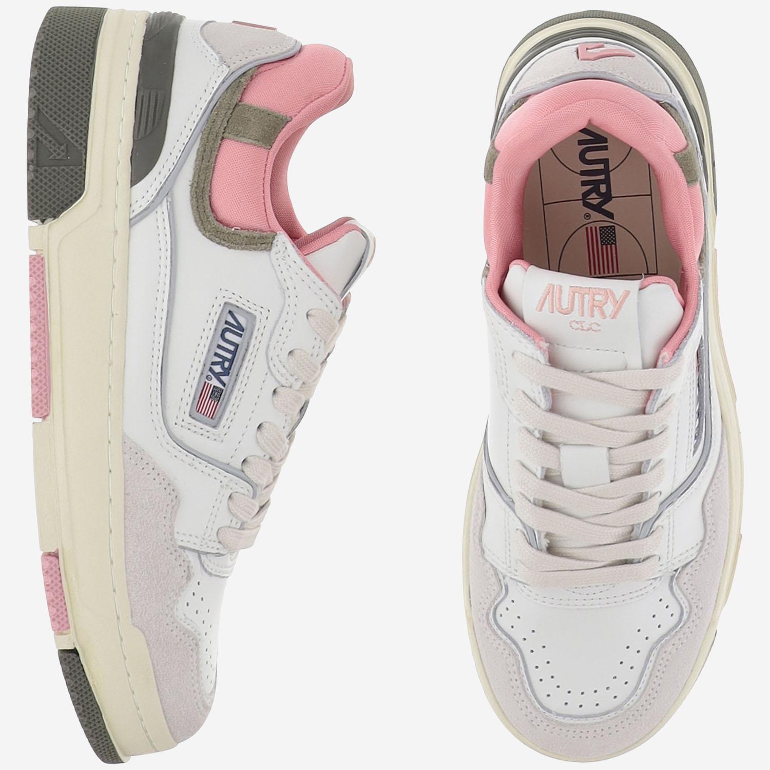 SNEAKERS CLC LOW IN SUEDE E MESH ROLWMC03 MULTISUECOLWHTGERANIUM AUTRY 