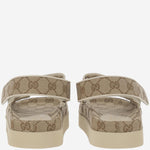 Sandalo in tessuto GG 816630 FAD9F9753 GUCCI 