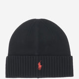 BEANIE IN LANA CON LOGO 710886137 001 POLO RALPH LAUREN 